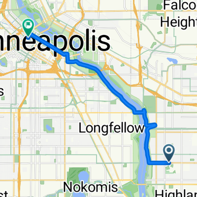 B2B00191 55115&gt;55401viaRandolph/MissBlvd/LkStBridge/WRiverPkwy/WashAv