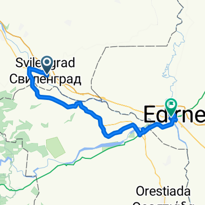 Svilengrad (BG) - GR - Edirne (TR)