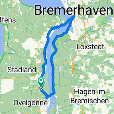 BremerhavenSandstedt 53km Rundk.
