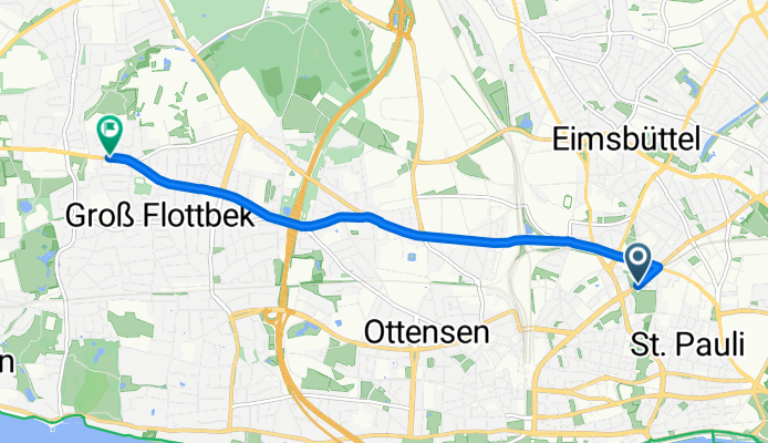 Testroute Arbeit