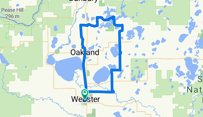 22.8 miles NE Webster Lots of Lakes