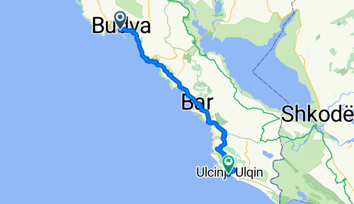 budva ulcinj