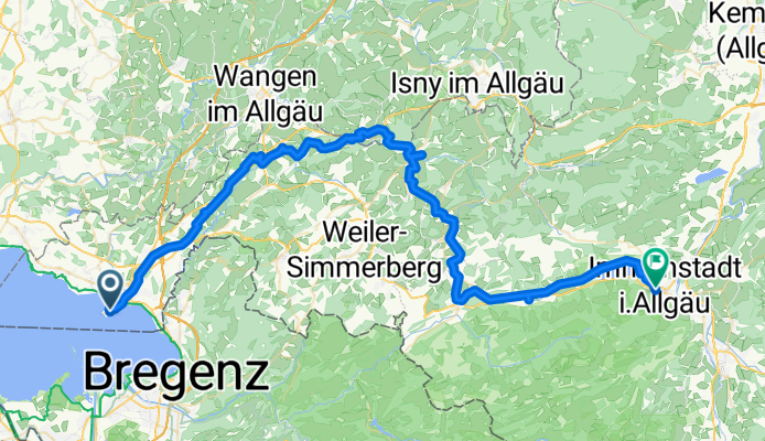 Lindau bis Immenstadt