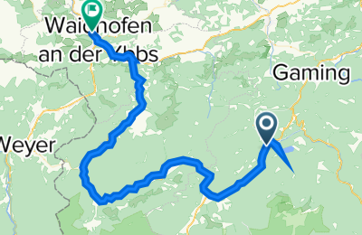 Route in der Bikemap App öffnen
