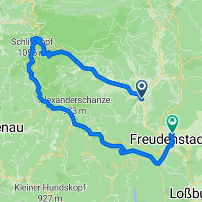 Baiersbronn - Ruhestein  - Jugendherberge Freudenstadt