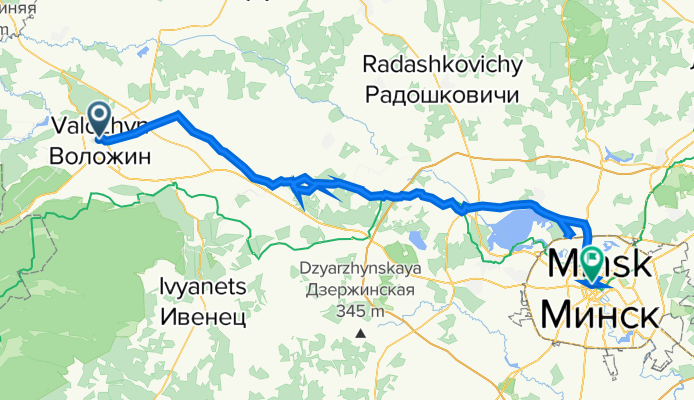 Belarus ( Woloschin - Minsk) vom 10.07.17, 14:31