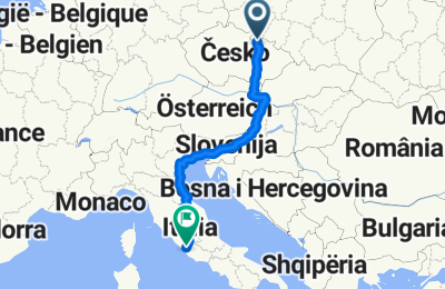 Route in der Bikemap App öffnen