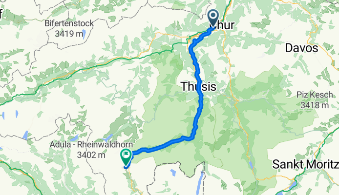 Bernhardino Teil4 Chur Pass