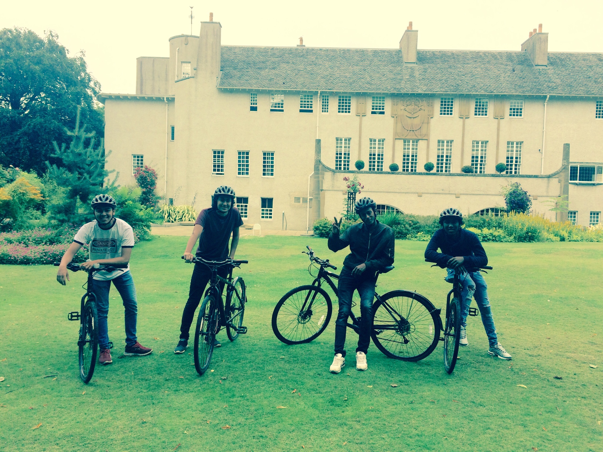 Point fort 1 sur l’itinéraire Bikemap « Brief ride through Glasgow »