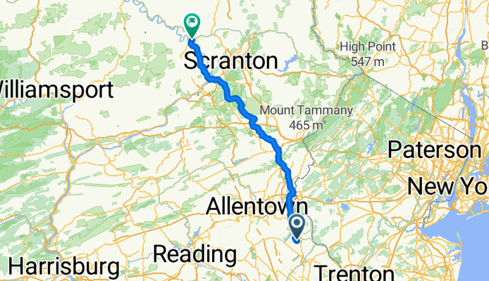 Bedminster to Tunkahanook