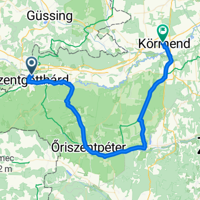 Szentgotthárd-Vadása tó-Körmend