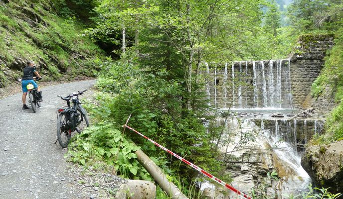 Photo 1 of the Bikemap route "Bike Tour zur Sattelalpe"