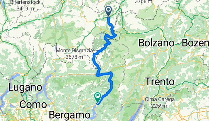 Scoul - Val Mora - Val Viola - Lago di Iseo