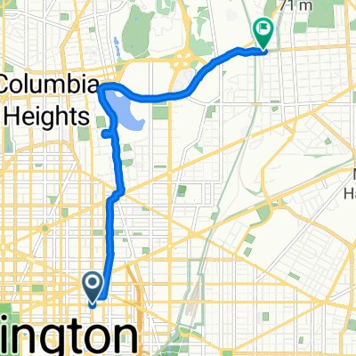Brief ride through Washington