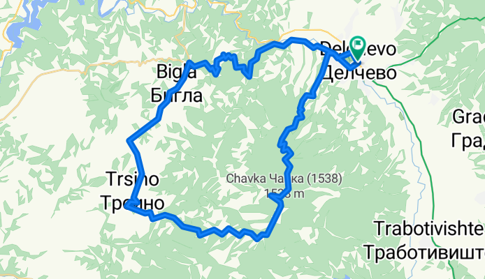 Delcevo Golak Trsino Bigla Delcevo