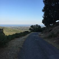 Ausfahrt durch San-Giuliano