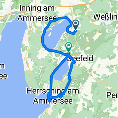 ADFC Route 12  Rund um den Woerth- und Pilsensee