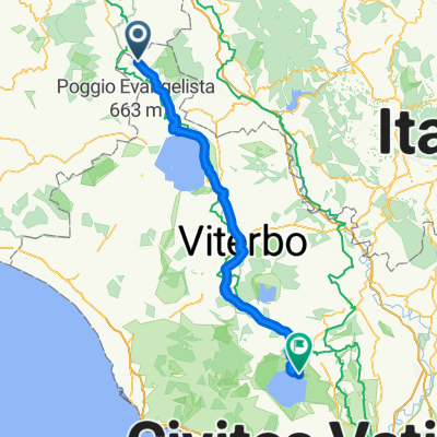 Day 28: Ponte a Rigo to Lago Bracciano