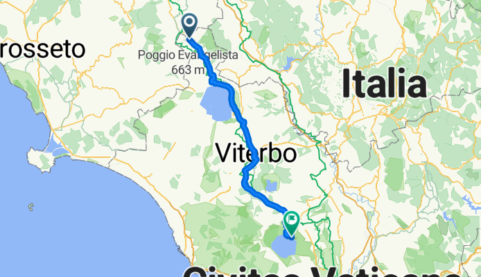 Day 28: Ponte a Rigo to Lago Bracciano
