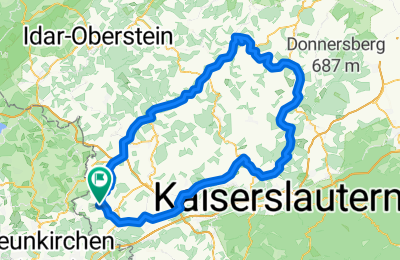 Route in der Bikemap App öffnen