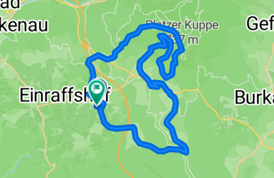 Route in der Bikemap App öffnen