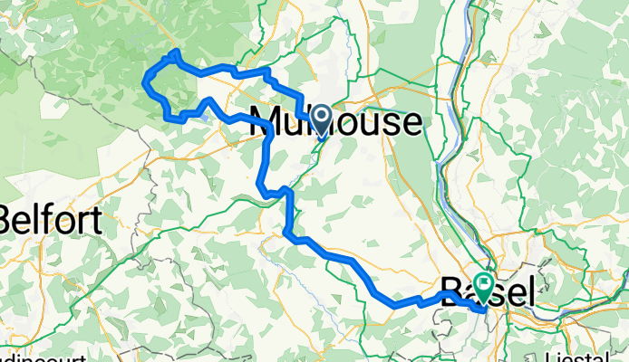 2010, Tag 3, mittelrot, Mulhouse-Basel