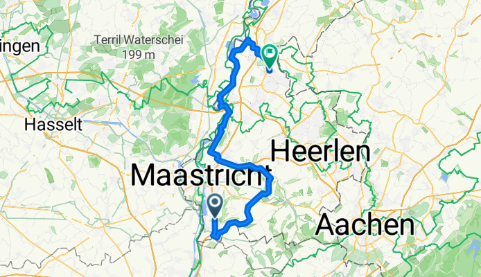 Fietserpad - dag 1 (Withuis - Sittard)