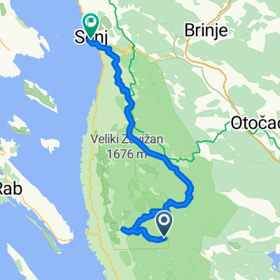 Mrkvište-Alan-Lubenovac-Krasno-Senj