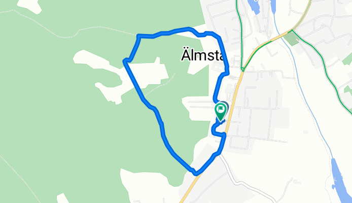 Short ride through Älmsta