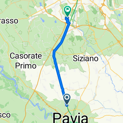 bike tour from Pavia to Assago