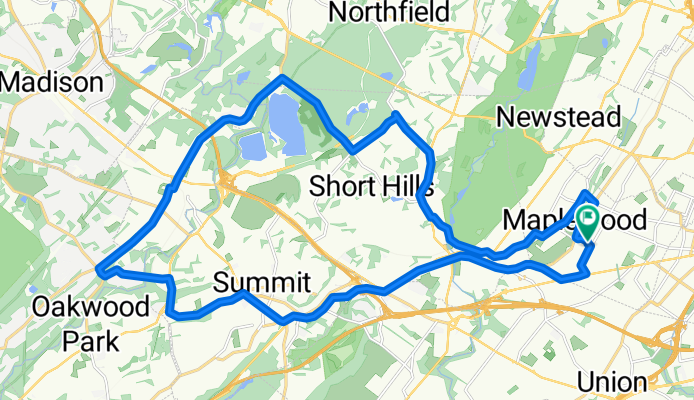 Long ride through Maplewood