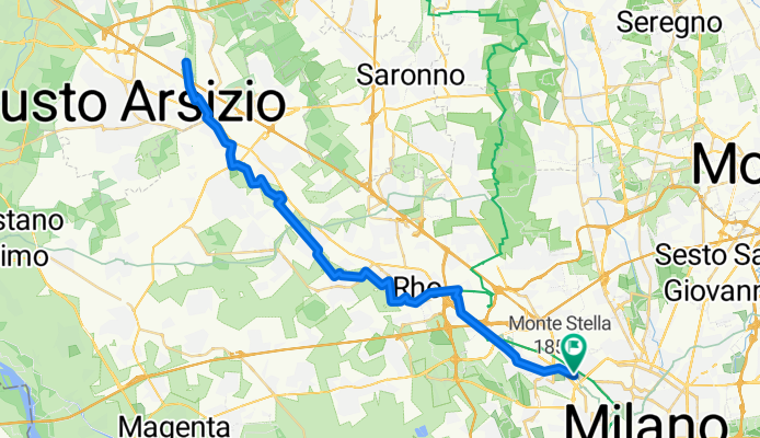 Milano Olgiate Olona e ritorno