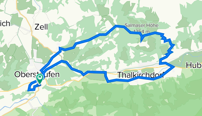 Radrunde Salmaser Höhe