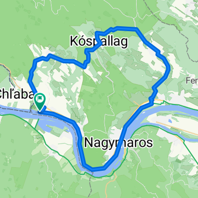 Dunakanyar-Börzsöny hosszabb útvonal