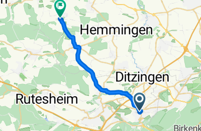 Route in der Bikemap App öffnen