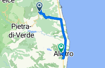Route in der Bikemap App öffnen