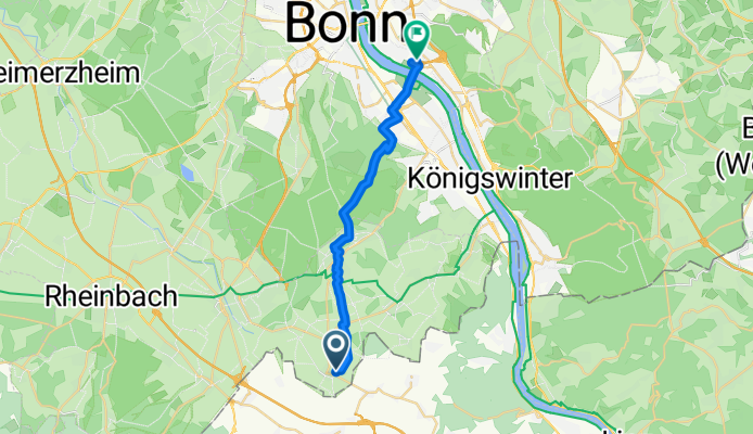 To work über Promenadenweg
