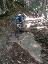 Hebe Bild 3 entlang der Bikemap-Route "Alpencross 2010 | Etappe 8" hervor