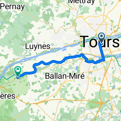 Tours (Grand hôtel) - Villandry (Hôtel le Colombien)