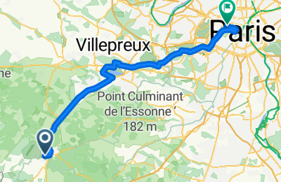 Route in der Bikemap App öffnen