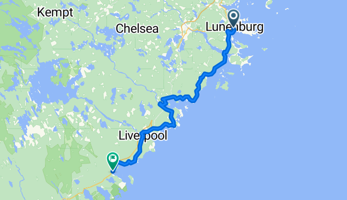 Lunenburg to Port Mouton