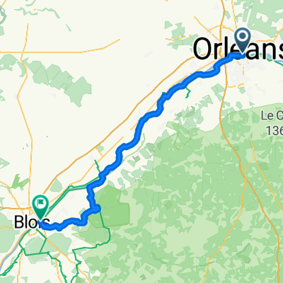Orleans to Blois