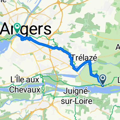 La Dangueniere to Angers