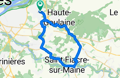 Route in der Bikemap App öffnen