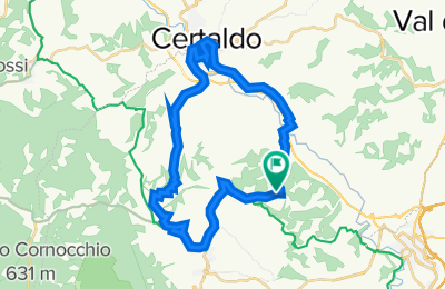 Route in der Bikemap App öffnen