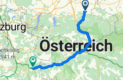 Route in der Bikemap App öffnen