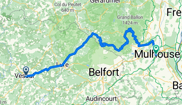 15 Vesoul - Mulhouse