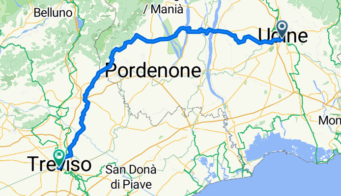 Udine to Treviso