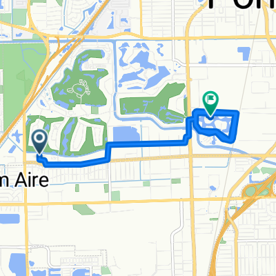 ride through Pompano Beach