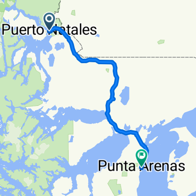 4 jours (Vélo) - Puerto Natales - Punta Arenas